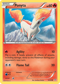 Ponyta card art