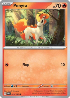Ponyta card art