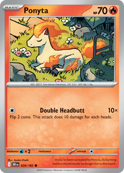 Ponyta card art