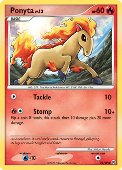 Ponyta card art