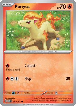 Ponyta card art