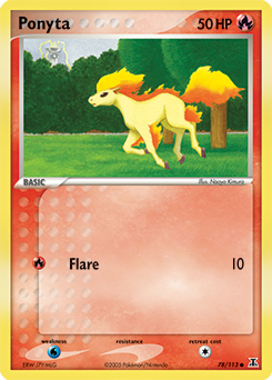 Ponyta card art