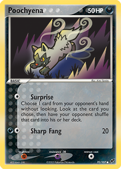 Poochyena card art