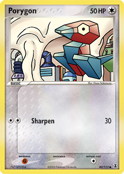 Porygon card art