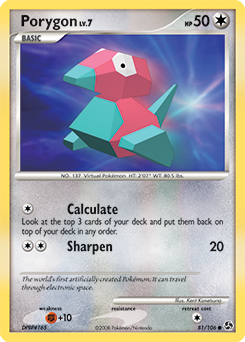 Porygon card art