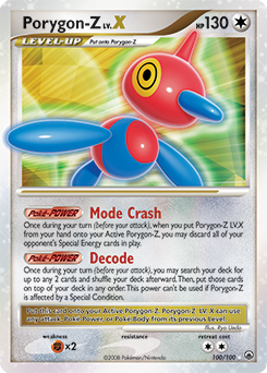 Porygon-Z LV.X card art