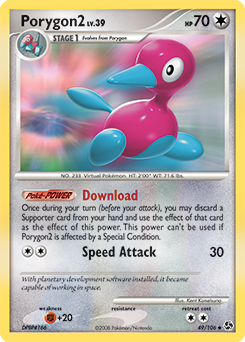 Porygon2 card art