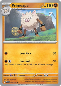 Primeape card art