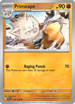 Primeape card art