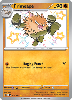 Primeape card art