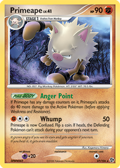 Primeape card art