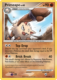 Primeape card art