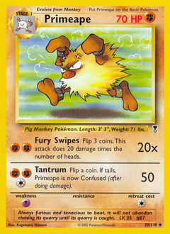 Primeape card art