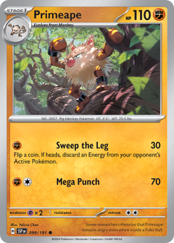 Primeape card art