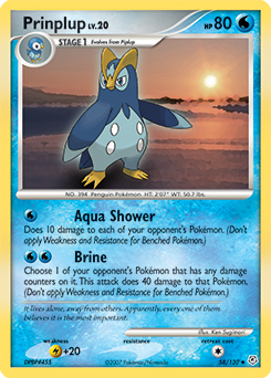 Prinplup card art