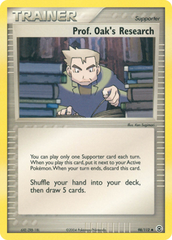 Prof. Oak's Research card art