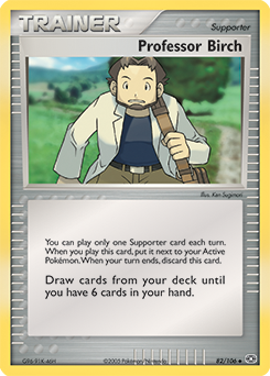 Professor Birch card art