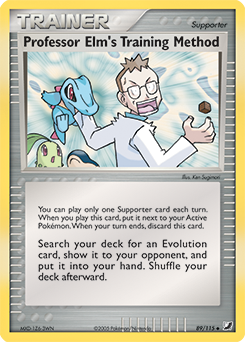 Professor Elm's Training Method card art