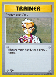 Professor Oak card art