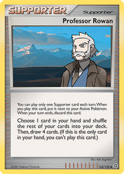 Professor Rowan card art