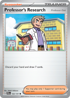 Professor's Research card art