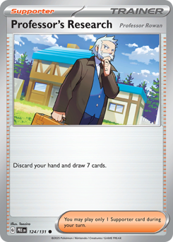 Professor's Research card art