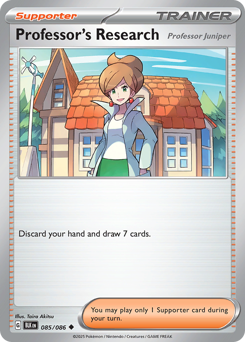 Professor's Research card art