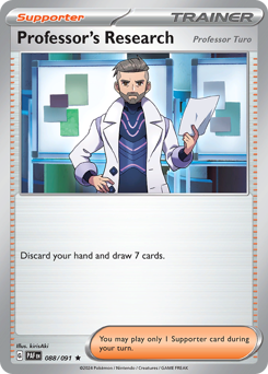 Professor's Research card art
