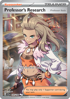 Professor's Research (Professor Sada) card art