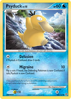 Psyduck card art