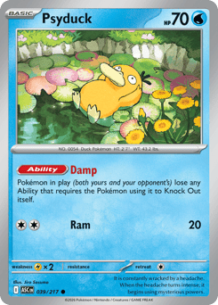 Psyduck card art