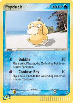 Psyduck card art