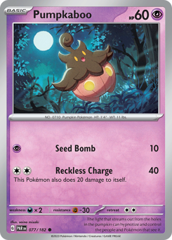 Pumpkaboo card art
