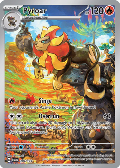 Pyroar card art
