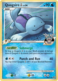 Quagsire GL card art