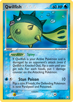 Qwilfish card art