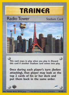 Radio Tower card art