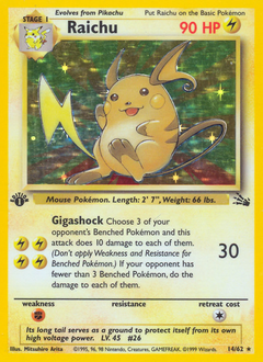 Raichu card art