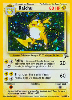 Raichu card art