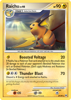 Raichu card art