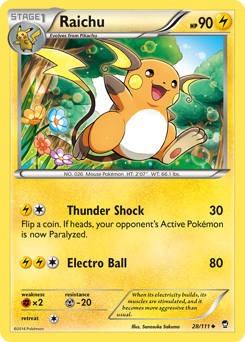 Raichu card art