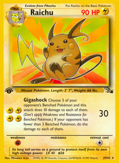 Raichu card art