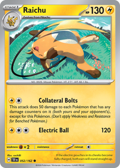 Raichu card art