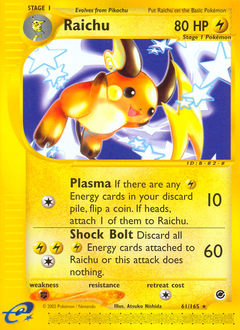 Raichu card art