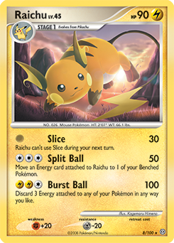 Raichu card art
