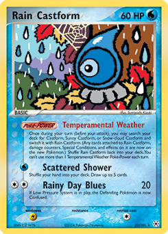 Rain Castform card art