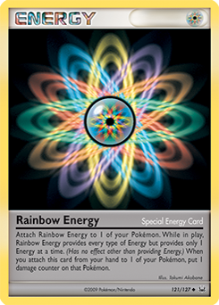 Rainbow Energy card art