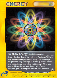 Rainbow Energy card art