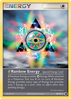 δ Rainbow Energy card art