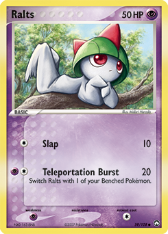 Ralts card art